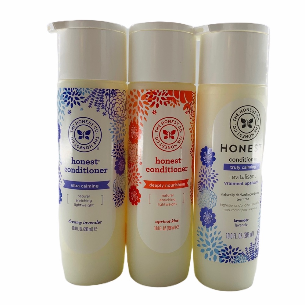 NEW Lot of 3 The Honest Co. Conditioners